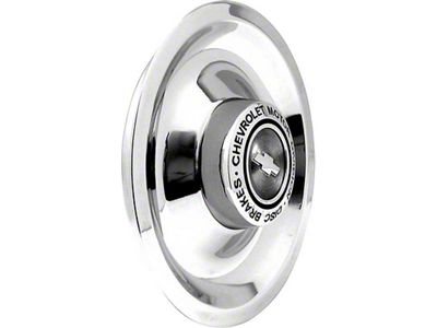 1967-1981 Camaro Disc Brake Wording; Chrome Base; Chrome Plated Die Cast Ornament
