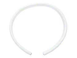 Interior Door Jamb Windlace; 28-Inch Long Per Side; Ivory White; Pair (67-69 Camaro)