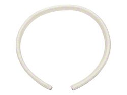 1967-1969 Camaro Interior Door Jamb Windlace; 28-Inch Long Per Side; Parchment/Off White; Pair