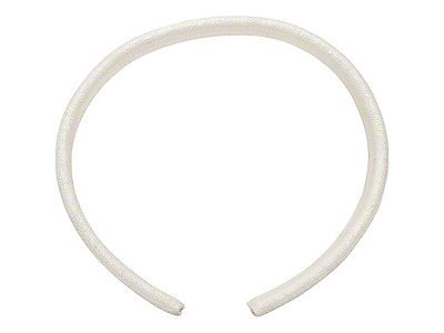 1967-1969 Camaro Interior Door Jamb Windlace; 28-Inch Long Per Side; Parchment/Off White; Pair