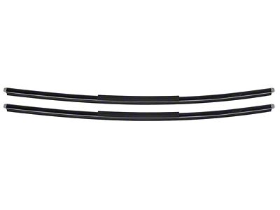 1963-1967 Corvette Windshield Wiper Blade Refill 15-Inch; For Anco Long Frame Style Blade; with Button Release; Pair