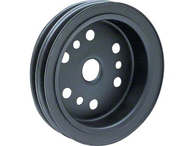 Crankshaft Pulley; 6-7/8-Inch O.D.; Double Groove (62-80 Corvette C1, C2 & C3)