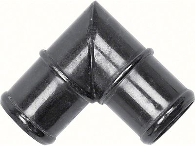 1966-1973 Corvette Valve Cover Elbow; Big Block