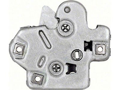 1961-1962 Corvette Trunk Lock Latch Assembly; Manual; Various GM Models