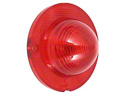 Rear Tail Lamp Lens; Each (61-67 Corvette C1 & C2)