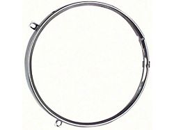 1958-1982 Corvette Headlamp Retaining Ring; 5.75-Inch Round
