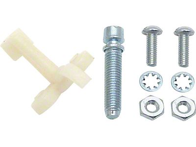 1958-1963 Corvette Headlamp Adjuster Screw And Nut Set - 8 Pieces