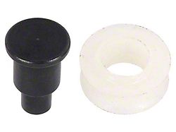 1957 150, 210, Bel Air Roller and Rivet Set; For Door Window Regulator; Fits 1/4-Inch Diameter Hole