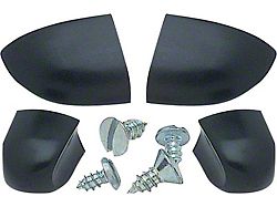 Heater Control Knob Set; With Screws; 4 Pieces (55-56 Chevy 150)