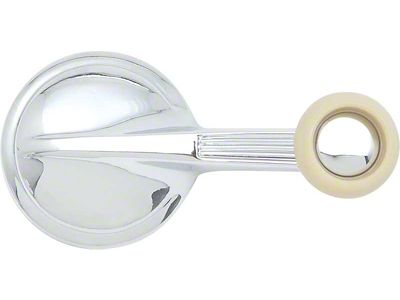 1955-1957 150, 210, Bel Air Vent Window Handle; with Ivory Knob
