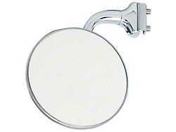 Chrome Drop Mount Peep Mirror; LH Or RH; 3-Inch (1957 Chevy 150)