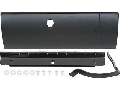 1955-1956 150, 210, Bel Air Glove Box Door Assembly; EDP Coated