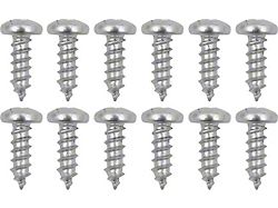 1955-1957 150, 210, Bel Air Wire Harness Door Sill Cover Screw Set