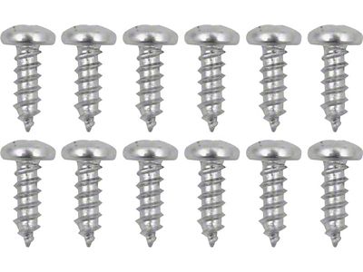 1955-1957 150, 210, Bel Air Wire Harness Door Sill Cover Screw Set