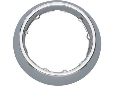 1955-1957 150, 210, Bel Air Dome Lamp Bezel Trim Ring; Round