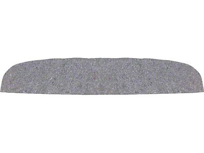 1955-1957 210, Bel Air Rear Seat Shelf Insulation; 2 Door Hardtop