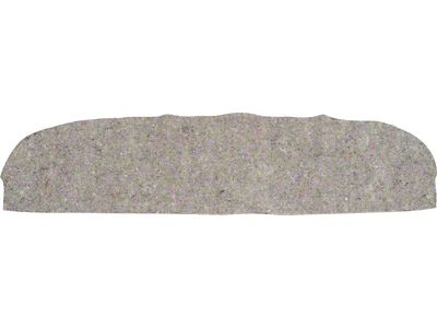 1955-1957 150, 210, Bel Air Rear Seat Shelf Insulation; 2 or 4 Door Sedan