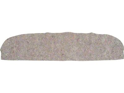 1955-1957 150, 210, Bel Air Rear Seat Shelf Insulation; 4 Door Hardtop