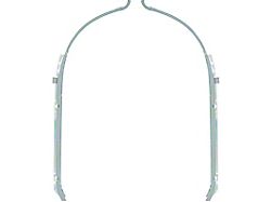 1955-1957 150, 210, Bel Air A Pillar Kick Panel Windlace Retainers; Pair