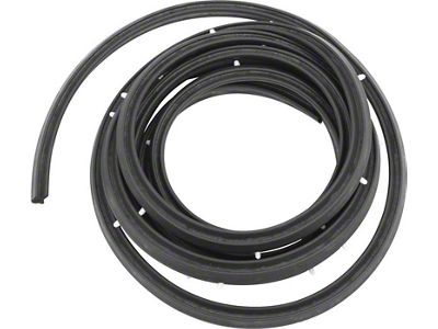 Front Door Frame Weatherstrips; without Molded Ends; 2 door; Hardtop, Convertible (55-57 Chevy 150)