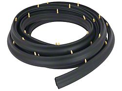 1957 150, 210, Bel Air Trunk Weatherstrip with Clips; 2 and 4 Door, Sedan, Hardtop, Convertible