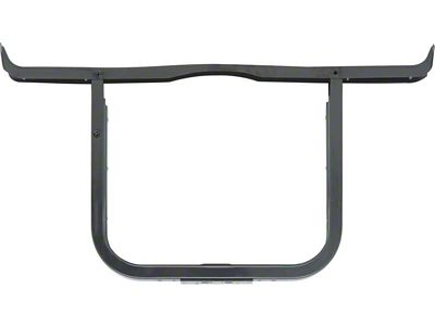 1957 150, 210, Bel Air Radiator Support; with Upper Bar; 6 Cylinder; EDP Coated