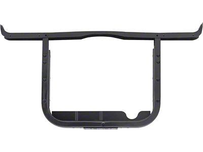 1957 150, 210, Bel Air Radiator Support; 8 Cylinder; with Upper Bar; EDP Coated