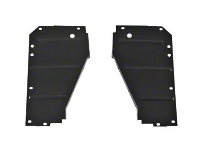 1955 150, 210, Bel Air Radiator Side Filler Panels