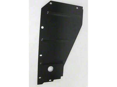 1957 150, 210, Bel Air Radiator Core Support Side Filler Panel; LH