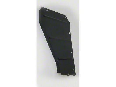 1957 150, 210, Bel Air Radiator Core Support Side Filler Panel; RH