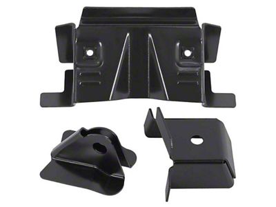 1955-1957 150, 210, Bel Air Trunk Floor Bumper Jack Storage Set; 3-Piece