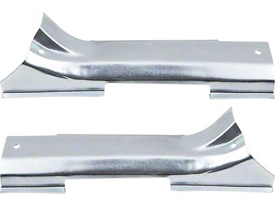 1955-1957 150, 210, Bel Air Station Wagon Tailgate Hinge Covers; Pair