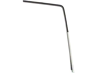 1955-1957 150, 210, Bel Air Front Door Glass Channels; 4 Door; Sedan