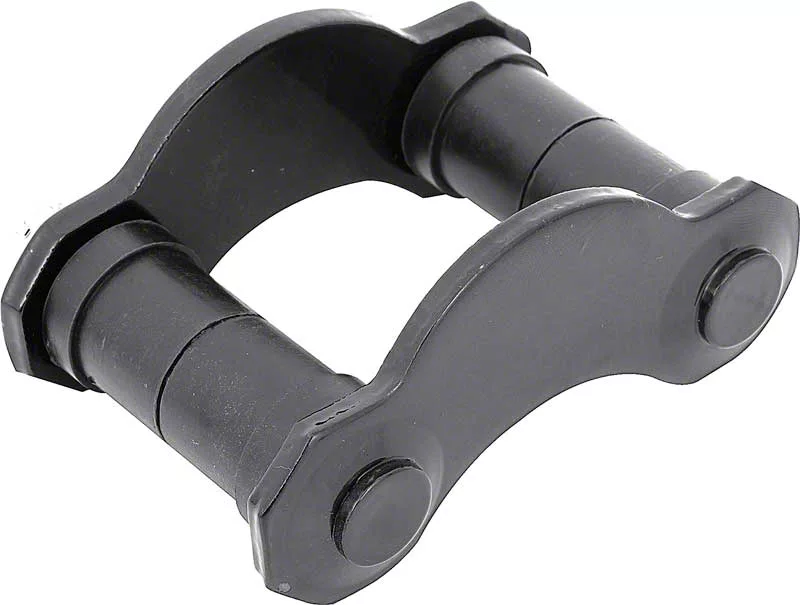 Ecklers Rear Leaf Spring Shackle Set; RH or LH (1955 Chevy 150)