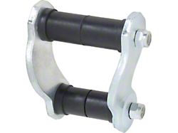 1956-1957 150, 210, Bel Air Leaf Spring Shackle Set; LH Driver Side