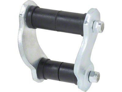 1956-1957 150, 210, Bel Air Leaf Spring Shackle Set; LH Driver Side