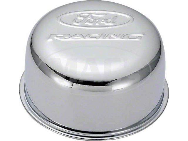 Oil Breather Cap,Chrome,Twist-on