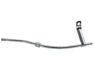 Oil Dipstick Tube - Chrome - Screw-in Type - 289 & 302 V8