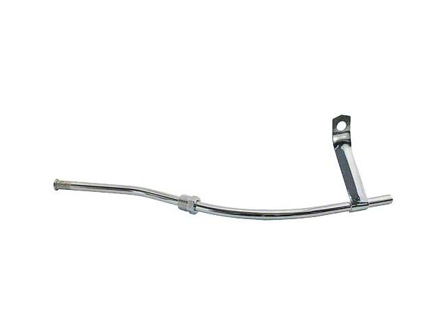 Oil Dipstick Tube - Chrome - Screw-in Type - 289 & 302 V8