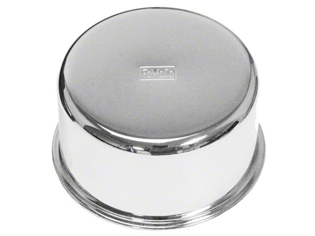 Oil Filler Cap - Twist-On Type - Chrome Finish - Replacement - 240 6 Cylinder Without Thermactor Pump - Ford