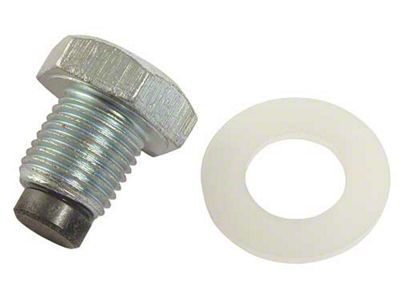 Magnetic Oil Pan Drain Plug/ Incl Nylon Washer