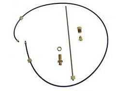 Oil Pressure Gauge Oil Line Kit, 396/375hp, 1969