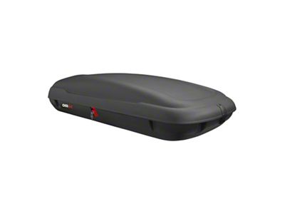 OMAC Rooftop Cargo Box; 14.10 Cubic Feet; Carbon Fiber Textured (Universal; Some Adaptation May Be Required)