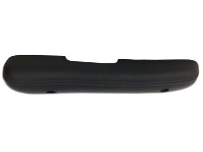 Arm Rest Pad; Black; Driver Side (1968 Mustang)