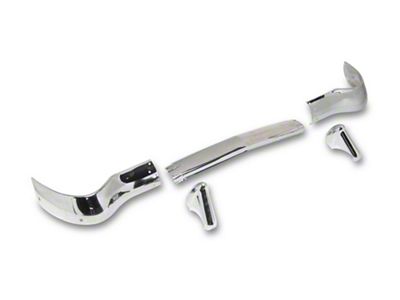 OPR 5-Piece Front Bumper; Chrome (1956 150, 210, Bel Air, Nomad)