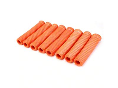 Orange Protect-A-Boot. 8 pack