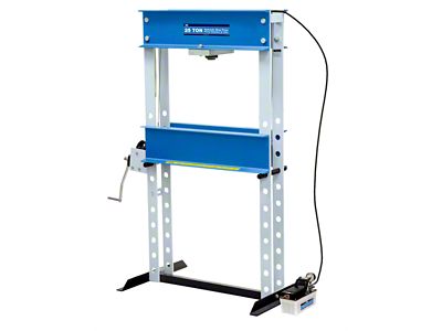 OTC Shop Press with Air-Driven Hydraulic Pump; 25-Ton