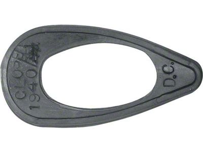 Outside Door Handle Pad - Molded Rubber - Ford/Mercury Closed Cars & Sedan Delivery