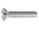 Oval Head Machine Screw - 1/4-20 X 1-1/4 - Stainless Steel - Slotted