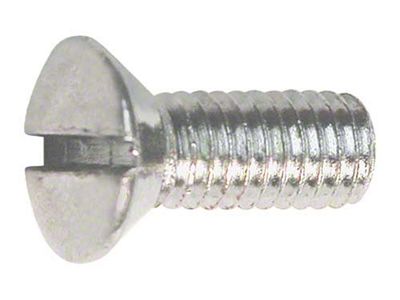 Oval Head Machine Screw - Slotted - 10/32 X 1/2